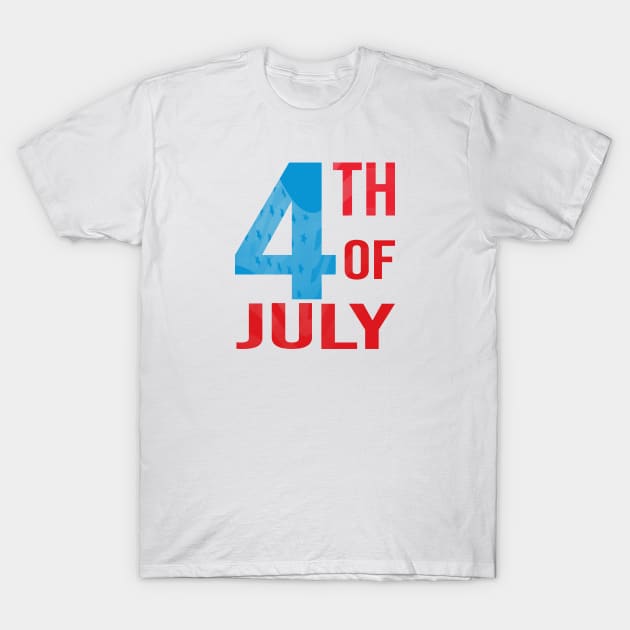 4th of July T-Shirt by designnas2